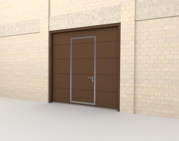 Секционные ворота L-гофр Trend 